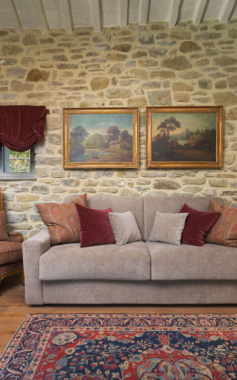 Villa Belvedere: Living Room