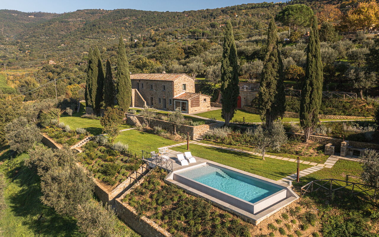 Villa Belvedere: Building Exterior, Garden, Outdoor, Pool, Scenic View
