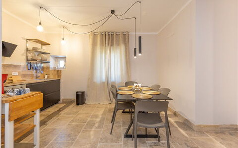 Accommodation Borgo Ariano 16: Dining Room, Kitchen