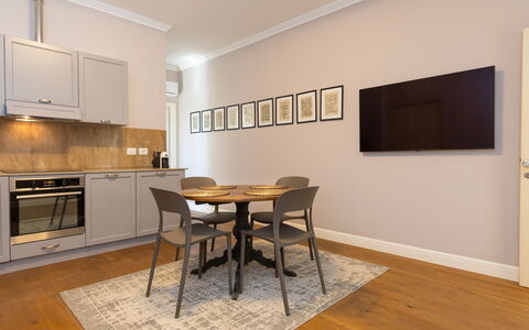 Accommodation Borgo Ariano 20: Dining Room, Kitchen