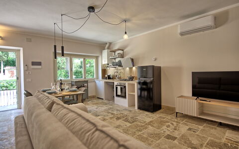 Accommodation Borgo Ariano 2: Dining Room, Kitchen, Living Room