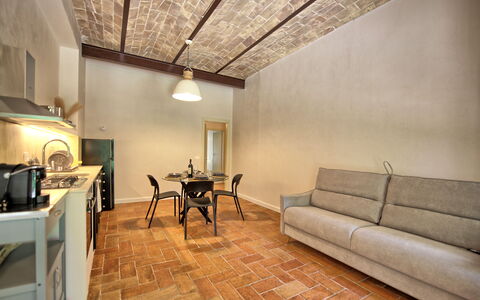 Accommodation Borgo Ariano 8: Dining Room, Kitchen, Living Room