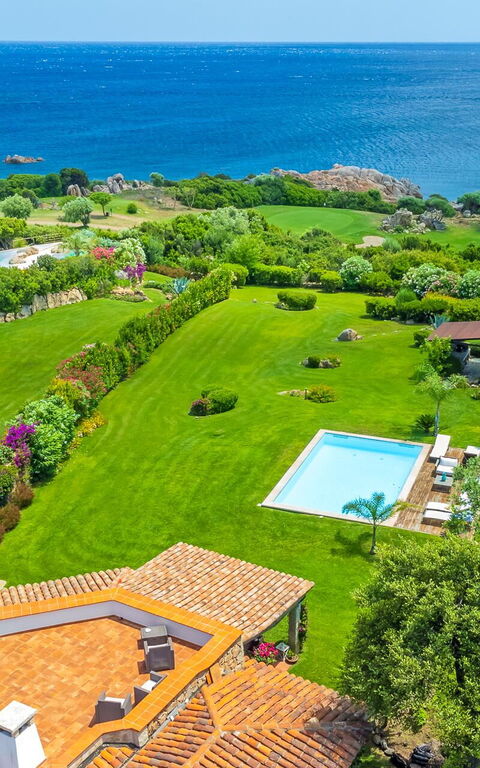 Villa Silenis: Building Exterior, Garden, Outdoor, Pool, Scenic View