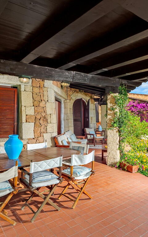 Villa Silenis: Balcony / Terrace / Patio, Building Exterior, Outdoor