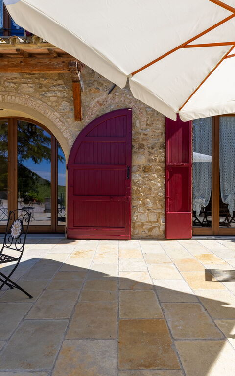 Tenuta Macericca: Balcony / Terrace / Patio, Building Exterior, Outdoor