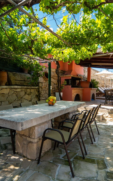 Villa Nikolas: Balcony / Terrace / Patio, Building Exterior, Outdoor