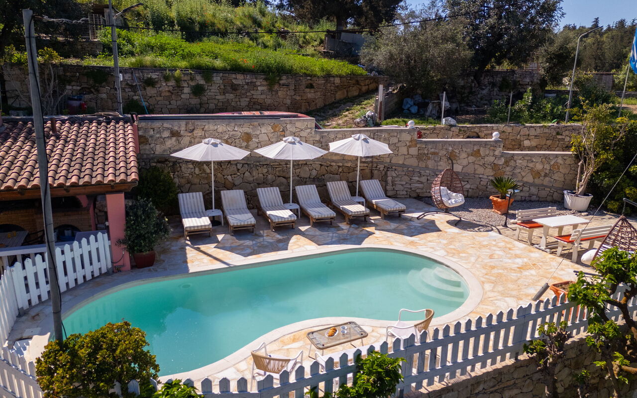 Villa Nikolas: Building Exterior, Outdoor, Pool