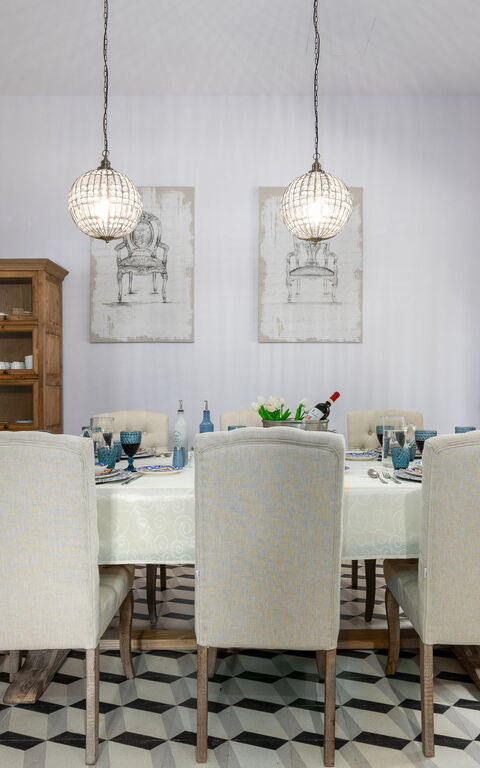 Villa Silvia: Dining Room