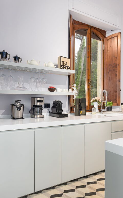 Villa Silvia: Kitchen