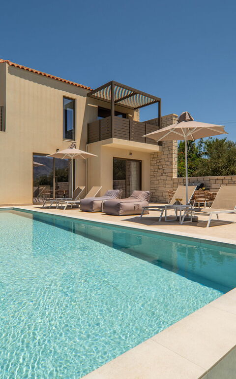 Villa Zen Chrysi: Building Exterior, Outdoor, Pool