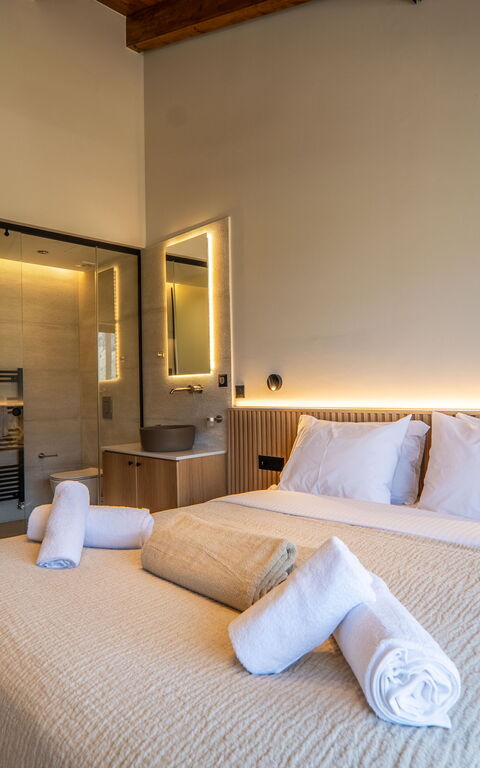 Villa Zen Chrysi: Bedroom