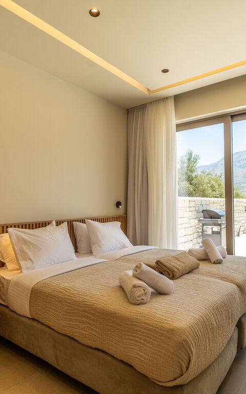 Villa Zen Chrysi: Bedroom