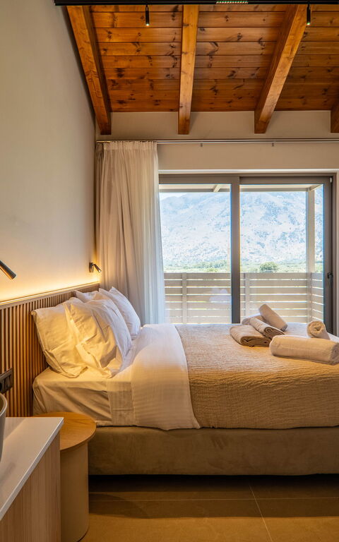 Villa Zen Chrysi: Bedroom