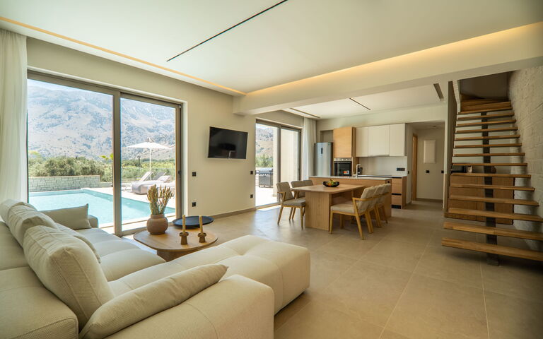 Villa Zen Aphrodite: Living Room