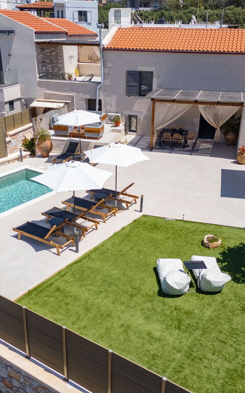 Villa Platon: Building Exterior, Garden, Outdoor, Pool