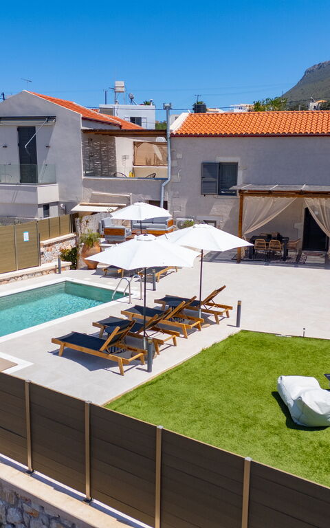 Villa Platon: Building Exterior, Garden, Outdoor, Pool