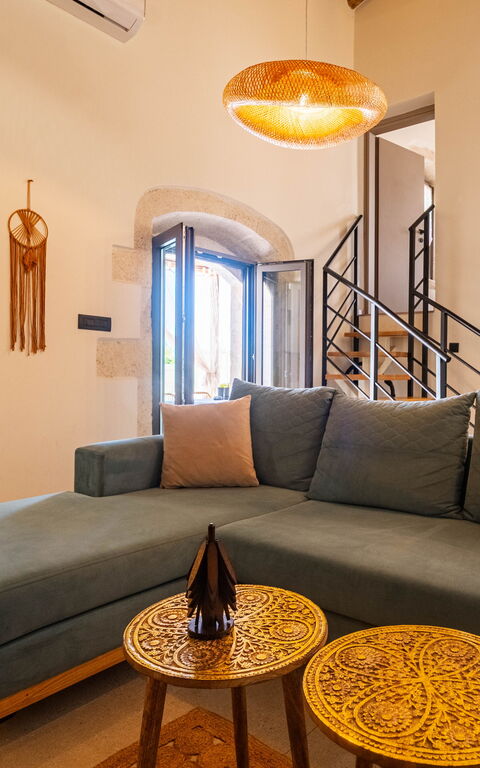 Villa Platon: Living Room