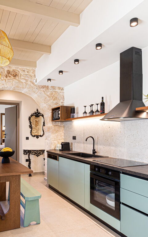 Villa Platon: Kitchen