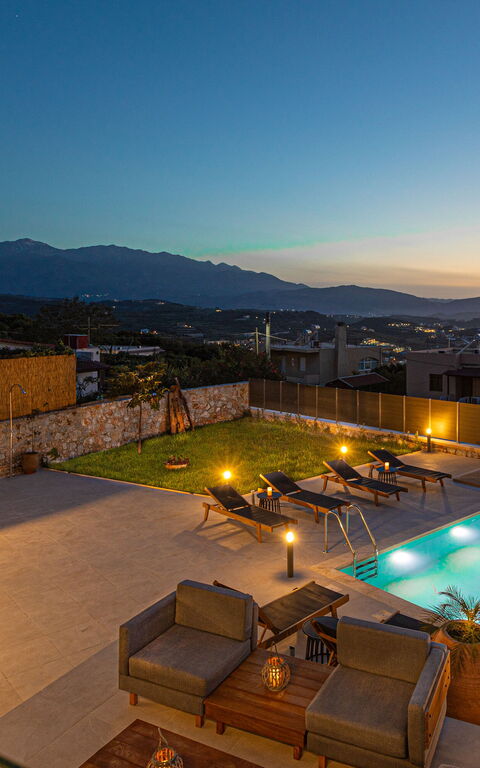 Villa Platon: Balcony / Terrace / Patio, Building Exterior, Outdoor, Pool