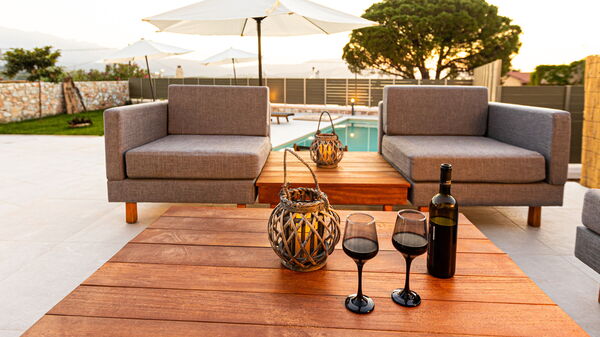 Villa Platon: Balcony / Terrace / Patio, Building Exterior, Outdoor, Pool