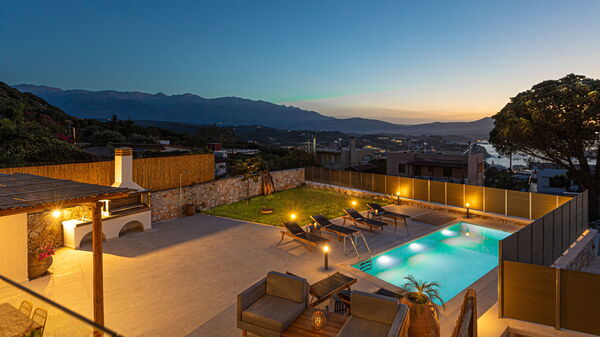 Villa Platon: Balcony / Terrace / Patio, Building Exterior, Outdoor, Pool