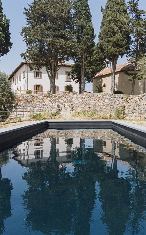 Villa Tenuta Casenuove: Building Exterior, Garden, Outdoor, Pool