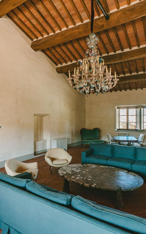 Villa Tenuta Casenuove: Living Room
