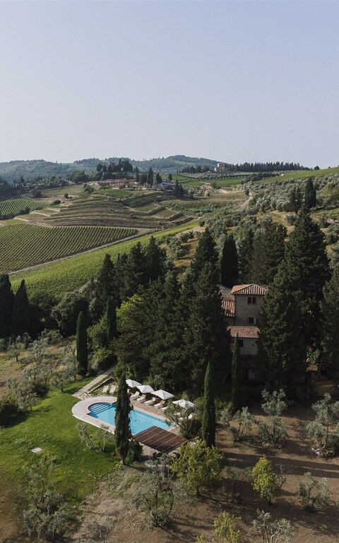 Podere Lupinati: Pool, Scenic View