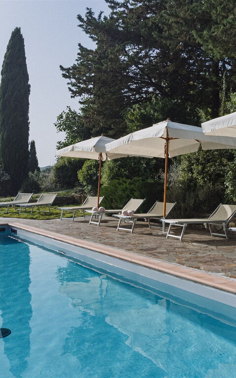 Podere Lupinati: Building Exterior, Outdoor, Pool