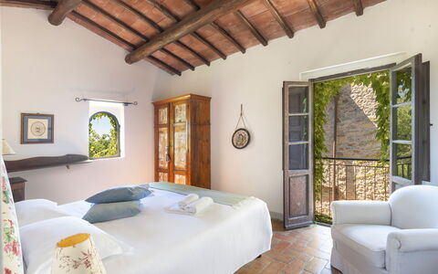 Accommodation Granaio: Bedroom