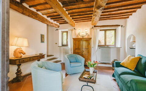 Accommodation Corte: Living Room