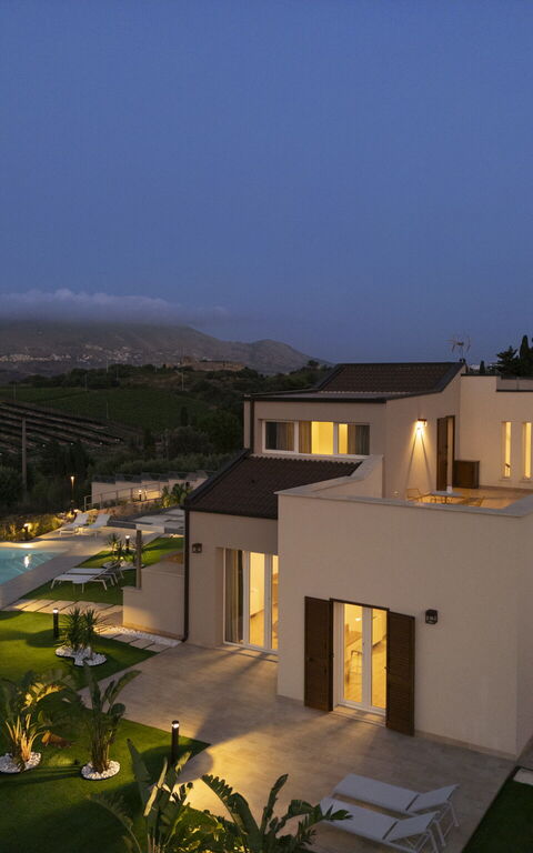 Villa Aversa: Balcony / Terrace / Patio, Building Exterior, Garden, Outdoor, Pool