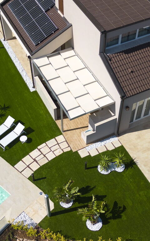 Villa Aversa: Balcony / Terrace / Patio, Building Exterior, Garden, Outdoor, Pool