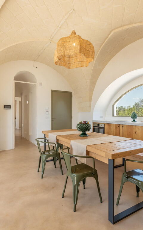 Villa Perla Del Sud: Dining Room, Kitchen