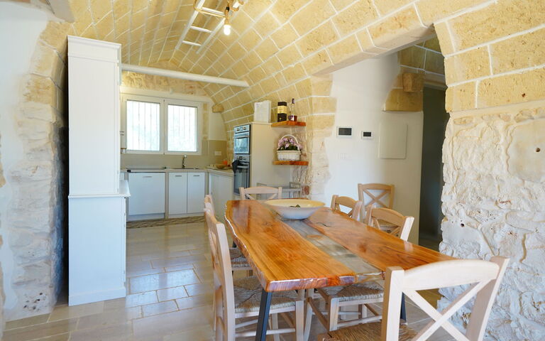 Trullo Samanta: Dining Room