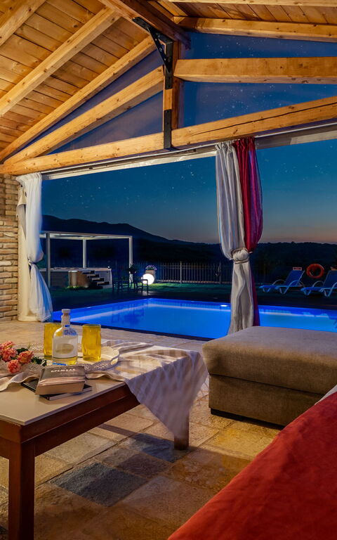 Villa Irida: Balcony / Terrace / Patio, Pool