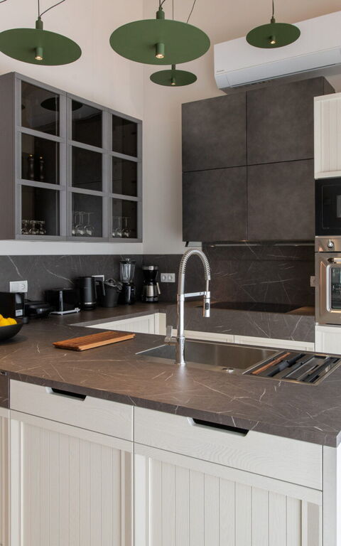 Villa Eleas Ikos: Kitchen