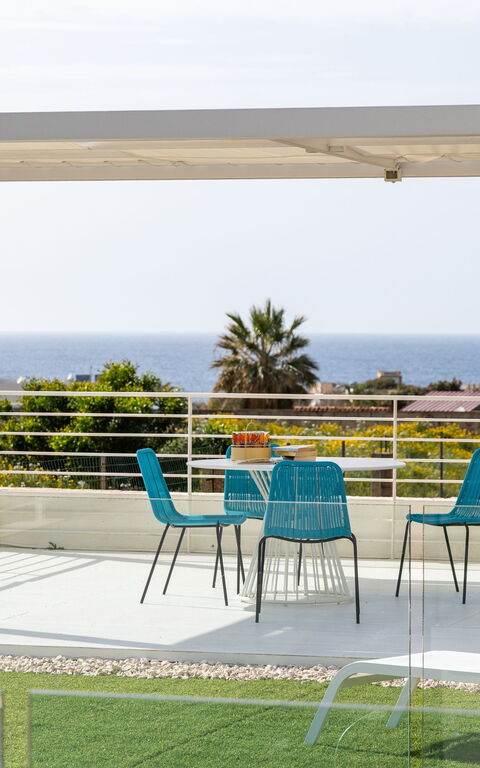 Villa Pizzolungo: Balcony / Terrace / Patio, Garden, Scenic View