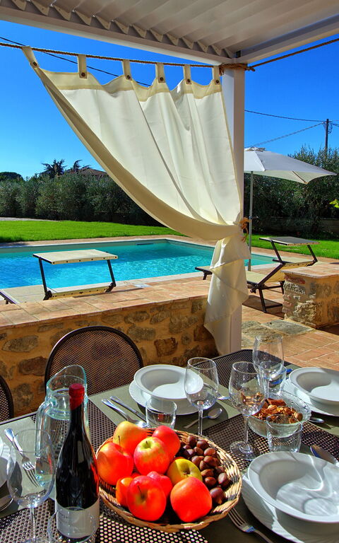 Villa Anna: Balcony / Terrace / Patio, Outdoor, Pool