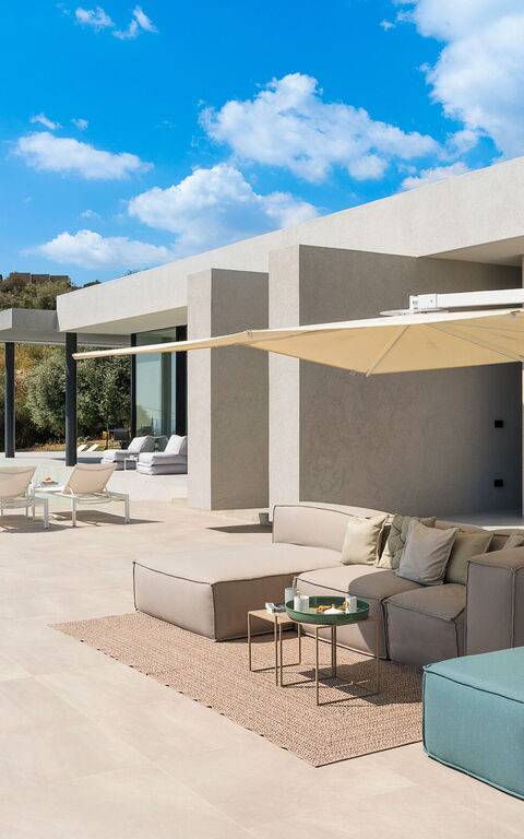 Villa Calypso: Balcony / Terrace / Patio, Building Exterior, Outdoor