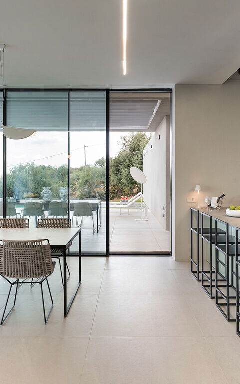 Villa Calypso: Dining Room, Kitchen, Living Room