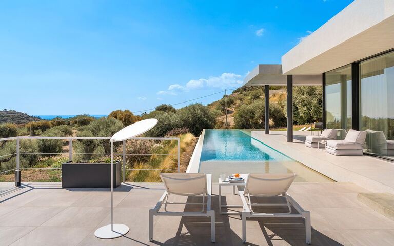 Villa Calypso: Balcony / Terrace / Patio, Building Exterior, Outdoor