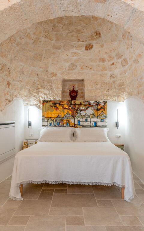 Trulli di Luccio: Bedroom