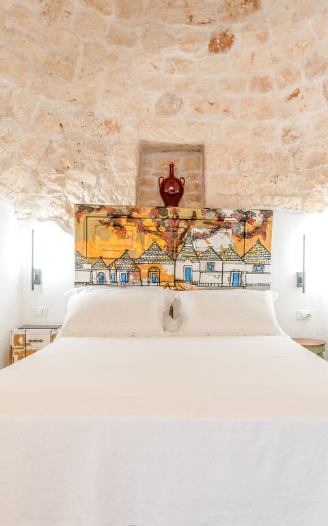 Trulli di Luccio: Bedroom
