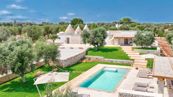 Trulli di Luccio: Building Exterior, Outdoor, Pool