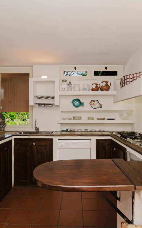 Villa Cala Serena: Kitchen
