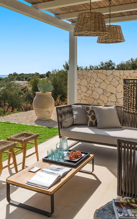 Villa Petite Afrique: Balcony / Terrace / Patio, Building Exterior, Garden, Outdoor