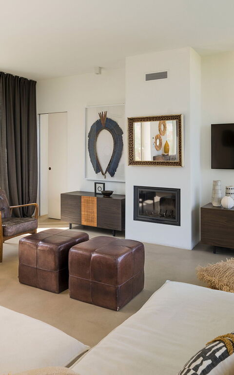 Villa Petite Afrique: Living Room