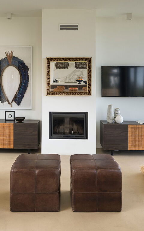 Villa Petite Afrique: Living Room