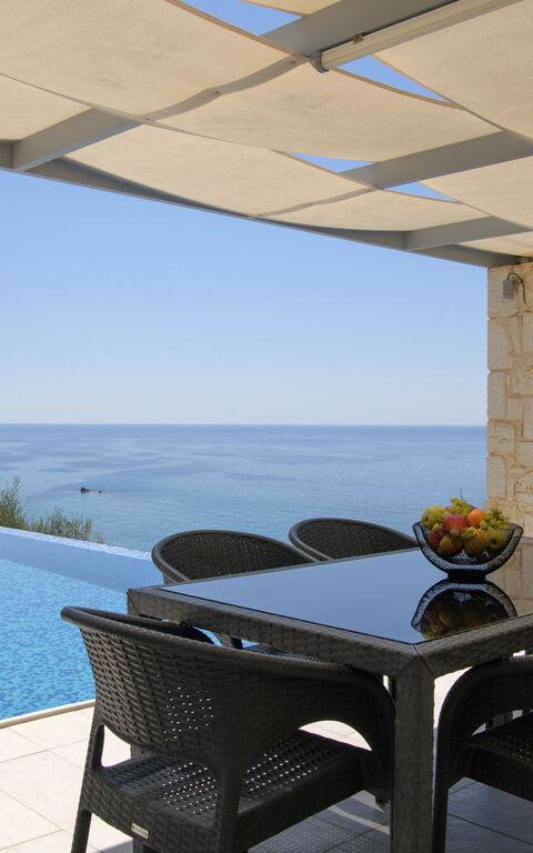 Villa Alkyoni: Balcony / Terrace / Patio, Building Exterior, Outdoor, Pool, Scenic View
